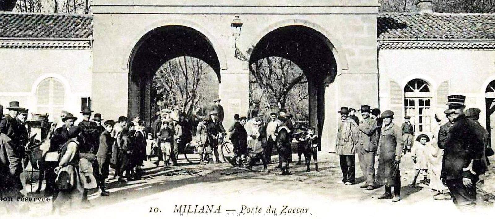 1948- Miliana - Porte du Zaccar2.jpg